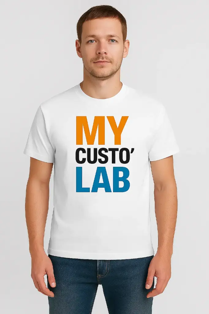 T-shirt homme Manche courte personnalisé