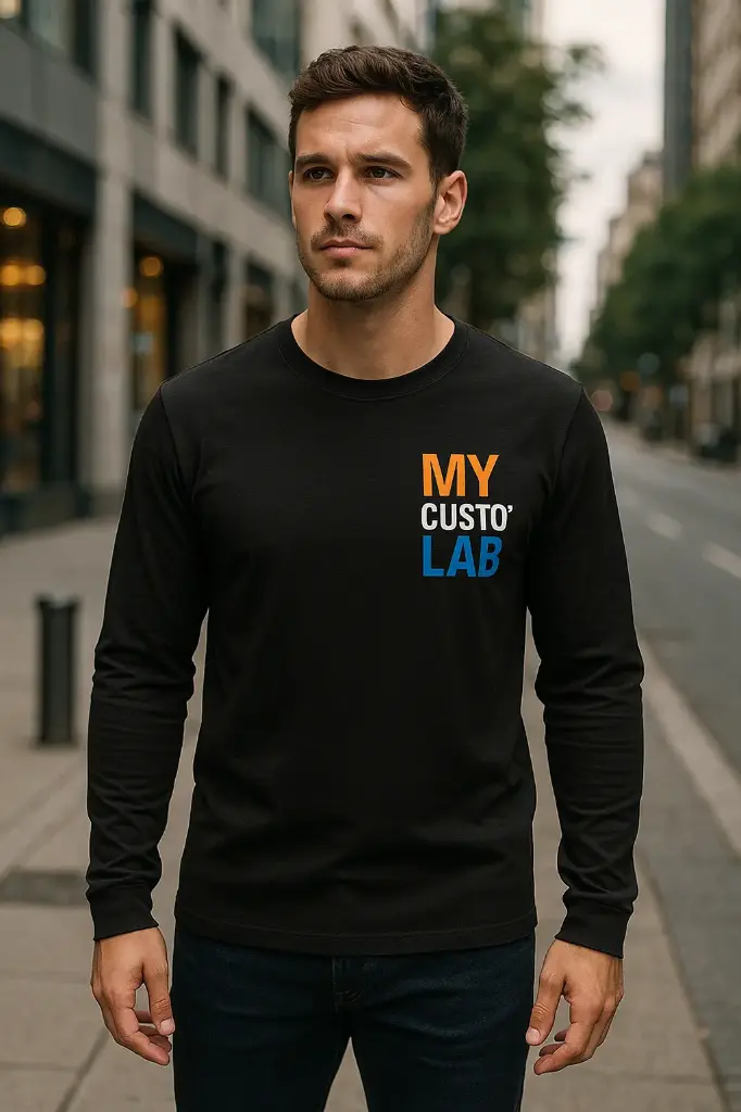 T-shirt manche longue homme