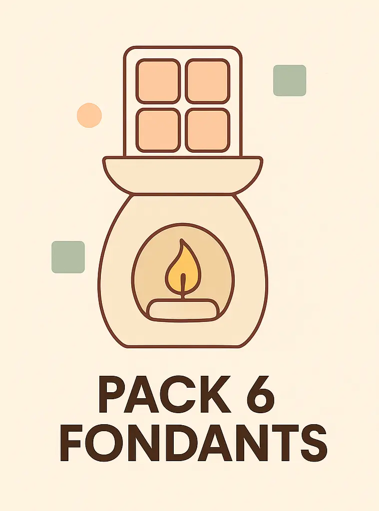 Pack 6 Fondants