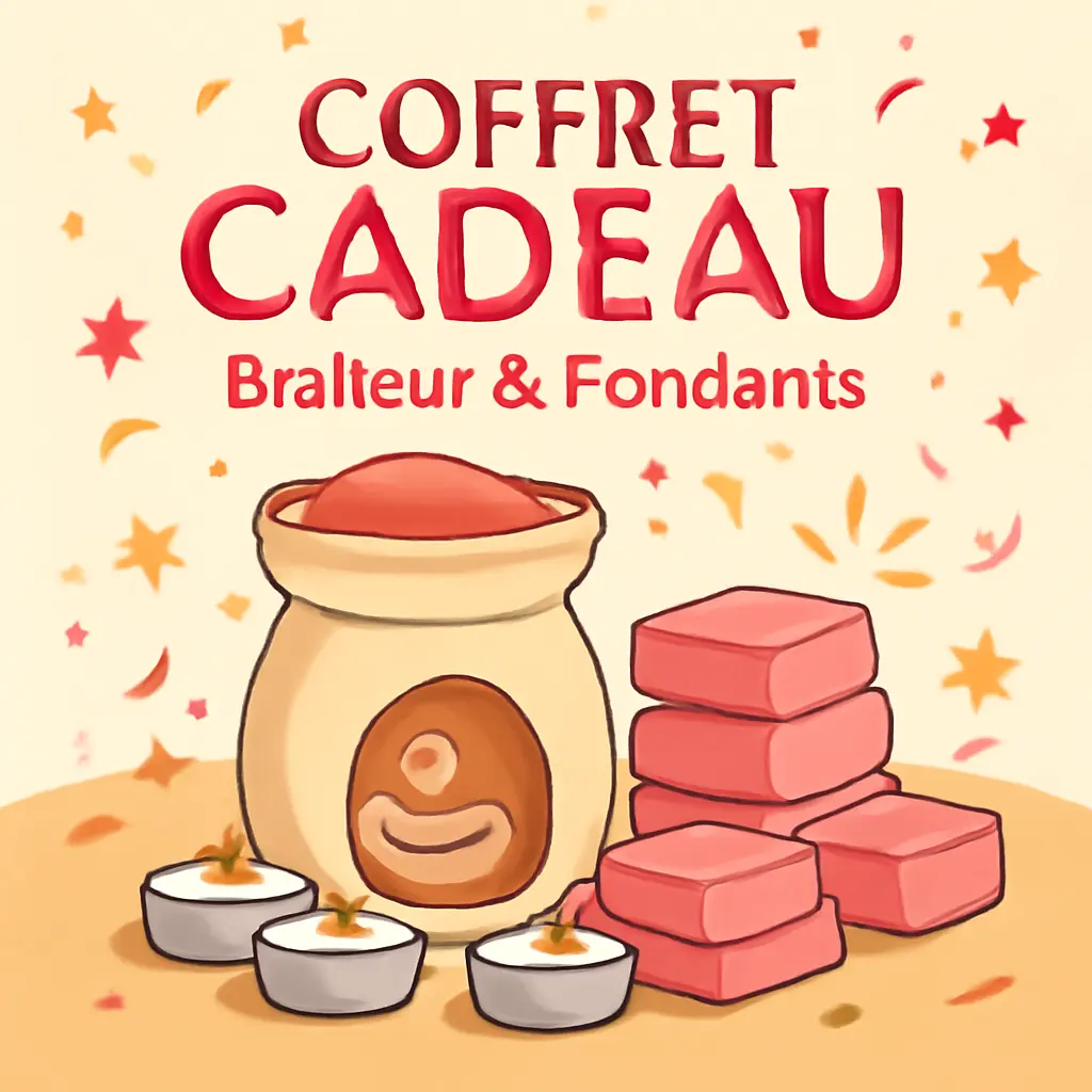 Coffret Cadeau – Brûleur & Fondants