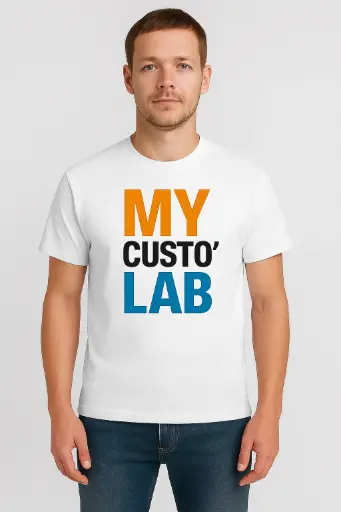 T-shirt homme Manche courte personnalisé