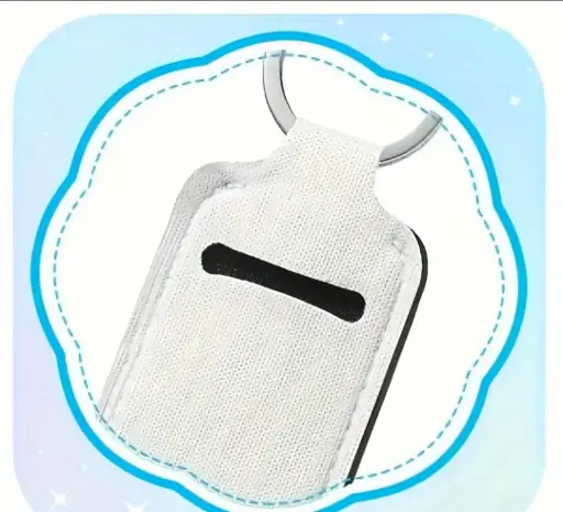 Porte-clés support à baume à lèvres personnalisable